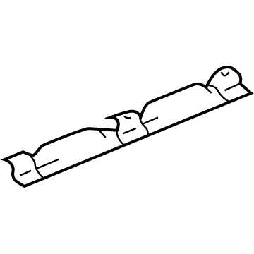 Chevy 15177754 Rear Sill Plate Bracket