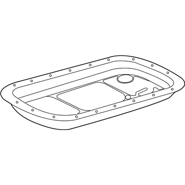 2003 Cadillac CTS Transmission Pan - 96043179