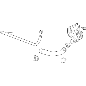 GM 84861900 Pipe Assembly, F/Tnk Fil (W/ Fil Hose)