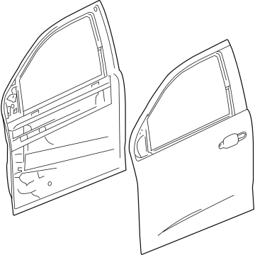 Chevy 87825458 DOOR,FRONT SIDE(INCLUDES 5,6)