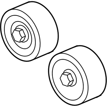 Chevy 12611935 Idler Pulley