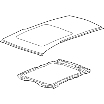 GM 22767432 Panel Assembly, Sun Roof