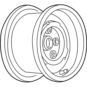 GMC 9592405 Wheel