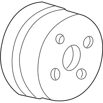 Buick 14091833 Pulley