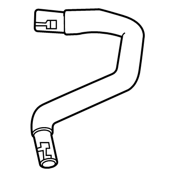 Chevy Trailblazer Cooling Hose - 42732066