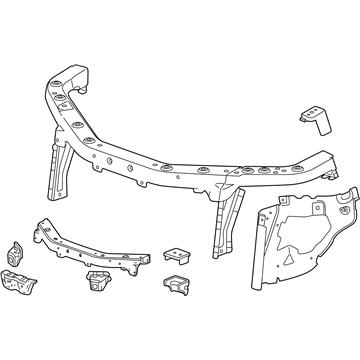 GMC 22783388 Radiator Support