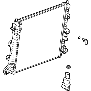 Cadillac 84653006 Radiator