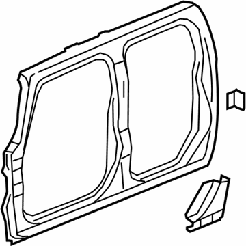 GM 94735578 Frame Assembly, Body Side Outer