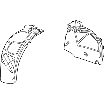 GM 23191944 Liner Assembly, Front Wheelhouse