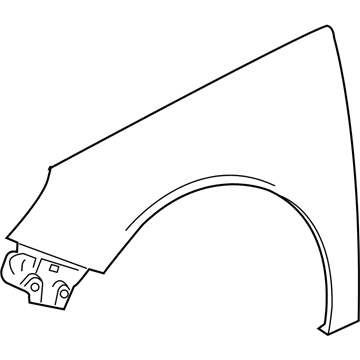 GM 22810642 Fender, Front (Rh)