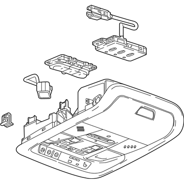 Chevy 84868473 Overhead Console