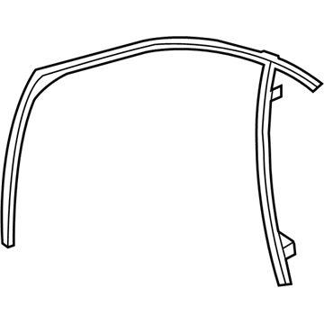 2012 Chevy Malibu Door Seal - 22831427