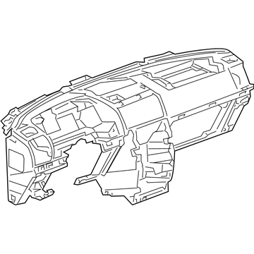 Pontiac 89044070 Instrument Panel