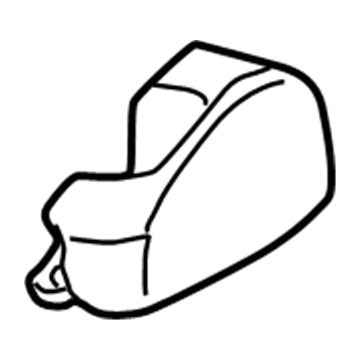 GM 12493052 COVER, Seat Belt