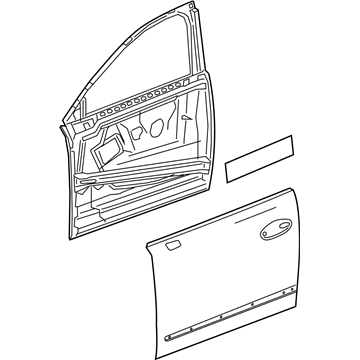 Buick 26231382 Door Shell