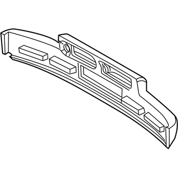 GM 96808275 Absorber,Rear Bumper Energy