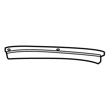 Cadillac 85540965 Rear Deflector