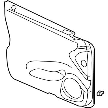 Cadillac 88953794 Door Trim Panel