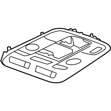 GM 22793523 Plate, Roof Console Opening Trim *Very Light P