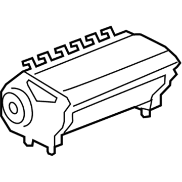 GM 92202305 Airbag Assembly, Inflator Restraint Instrument Panel Module