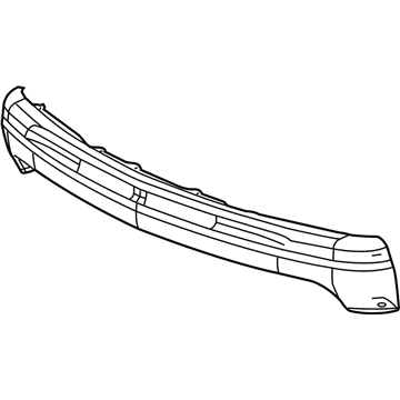 GM 15793917 Bar Assembly, Front Bumper Imp