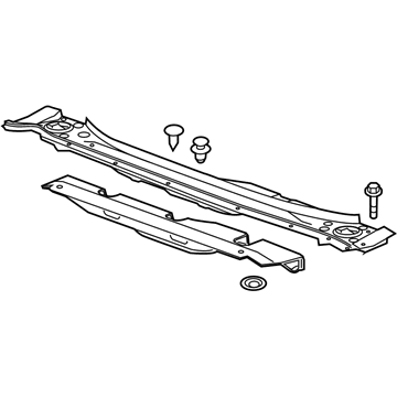 GM 84047920 Extension, Dash Upper Extension Panel