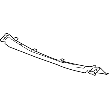 Chevy 23128321 Plenum Panel