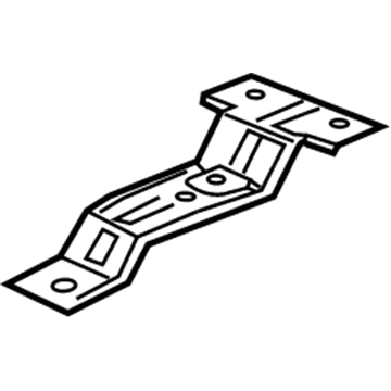 GM 42402424 Bracket Assembly, Underbody Rear Air Outer Deflector