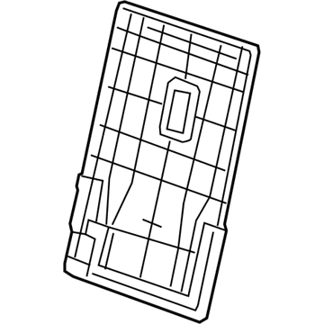 GM 84789841 Carpet Assembly, 3Rd Row St Bk *Dk Titanium