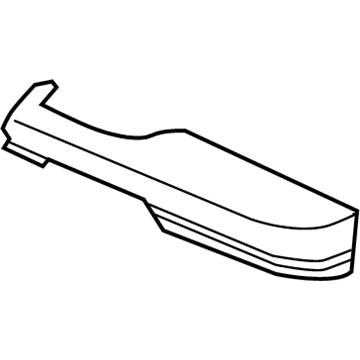 Cadillac 88981549 Armrest