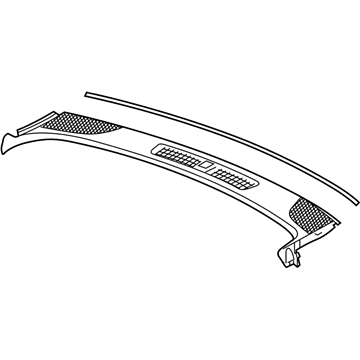 GM 84373441 Extension, Instrument Panel *Artemis