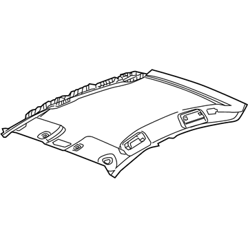 GM 15923437 Panel Assembly, Headlining Trim *Light Ttnum