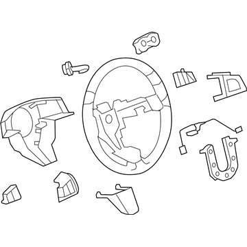 Cadillac 25816320 Steering Wheel