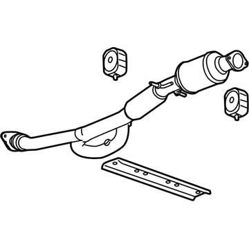 Buick 19420103 Front Pipe