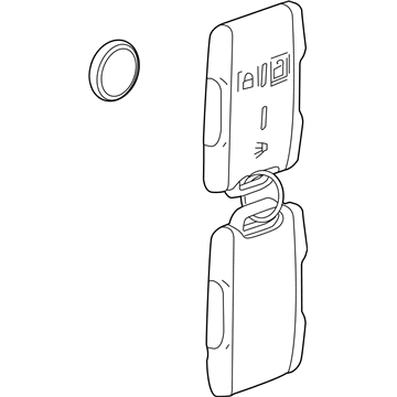 GM 13548442 TRANSMITTER ASM-R/CON DR LK & THEFT DTRNT