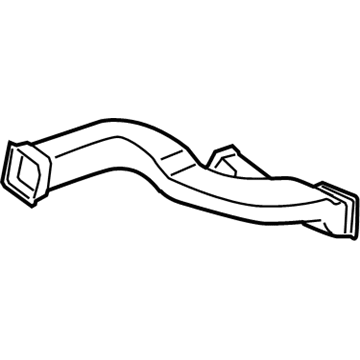 Cadillac 25764664 Defroster Duct