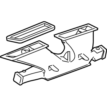 Cadillac 15784793 Defroster Nozzle