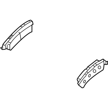 GMC 19329677 Brake Pads