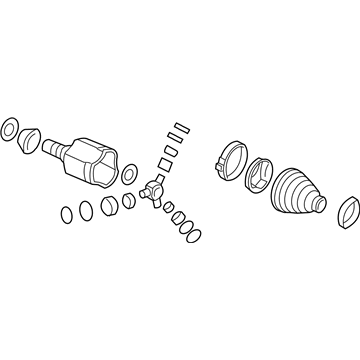 GM 95015118 Joint Kit, Front Wheel Drive Shaft Cv Inner