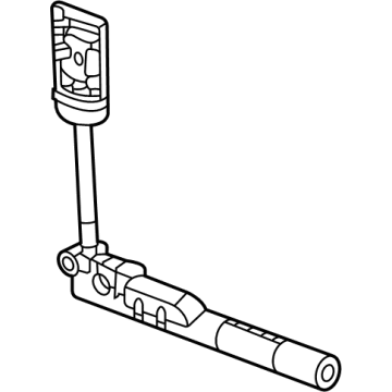 GM 85593891 TENSIONER KIT-F/SEAT BELT ANC PLT *BLACK