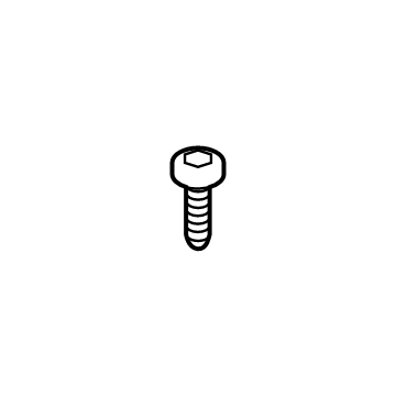 Cadillac 11611776 Center Belt Assembly Screw