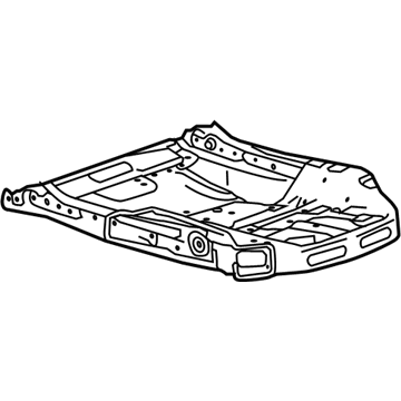 GM 84551248 Frame Assembly, F/Seat Cush