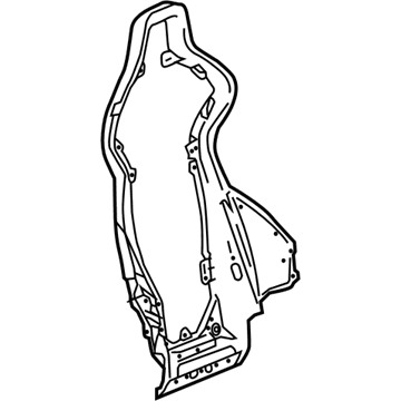 GM 84406197 Frame Assembly, F/Seat Bk