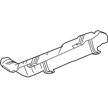 2007 Chevy HHR Exhaust Heat Shield - 25862233