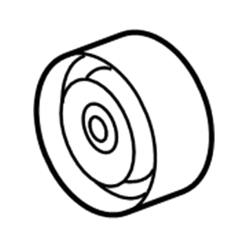 Cadillac 12606031 Idler Pulley