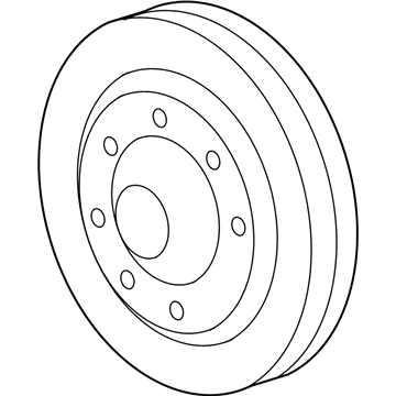 Pontiac 12611587 Pulley