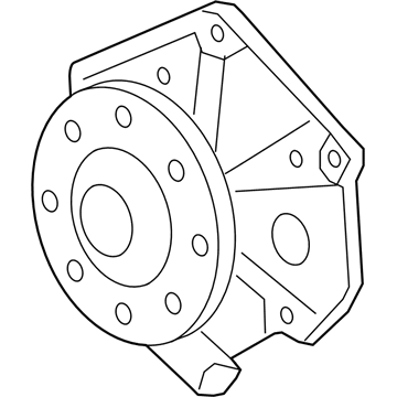 Pontiac 12709178 Water Pump