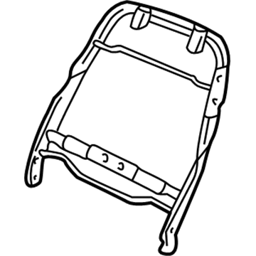 Chevy 12454715 Seat Back Frame