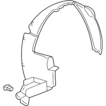 GM 10317707 Liner Assembly, Front Wheelhouse