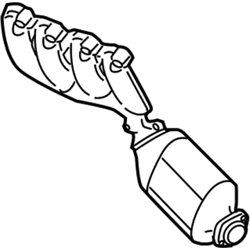 GM 12638993 Exhaust Manifold Assembly (W/ 3Way Catalytic Converter)